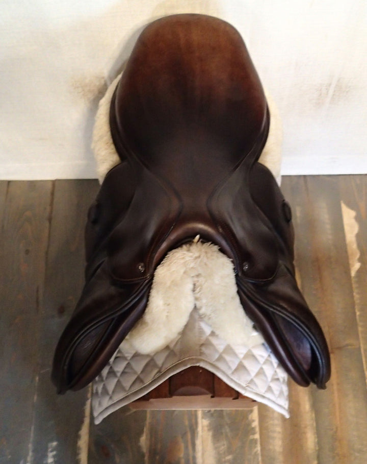 17.5" Voltaire Palm Beach Saddle - Full Buffalo - 2020 - 2AA Flaps - 4.75" dot to dot - Pro Panels