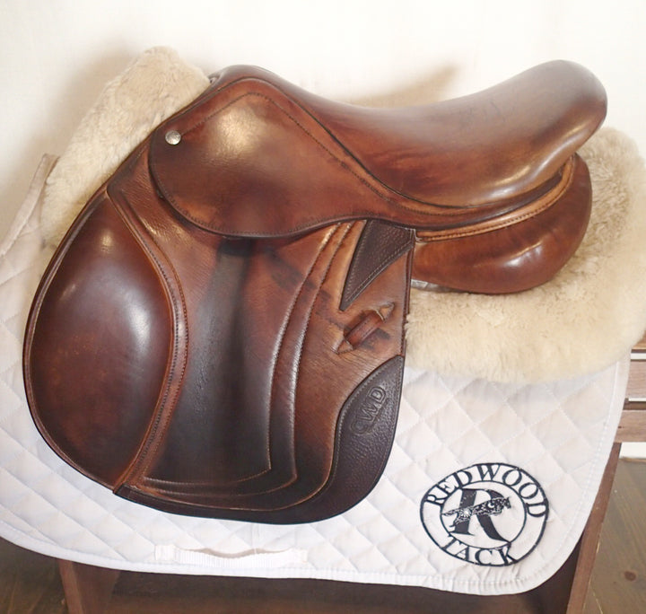 15.5" CWD Saddle - Full Buffalo - 2013 - 1L Flaps - SE19 - 4.5" dot to dot