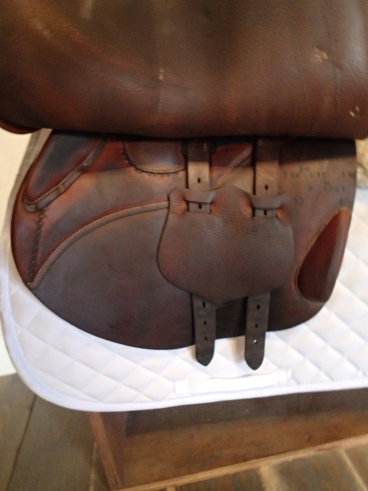 17" Butet Premium Saddle - Full Calfskin - 2016 - L Seat - 2.5C Flaps - 4.25" dot to dot