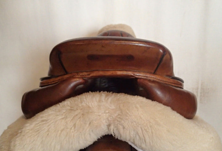 15.5" CWD Saddle - Full Buffalo - 2013 - 1L Flaps - SE19 - 4.5" dot to dot