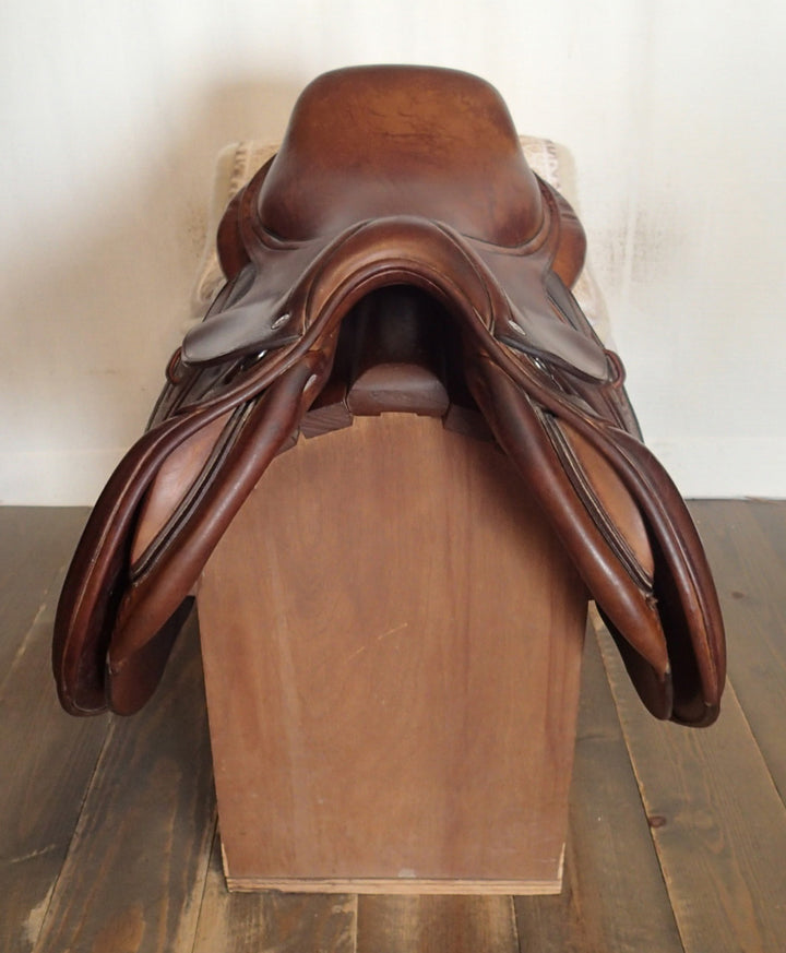 15.5" CWD Saddle - Full Buffalo - 2013 - 1L Flaps - SE19 - 4.5" dot to dot