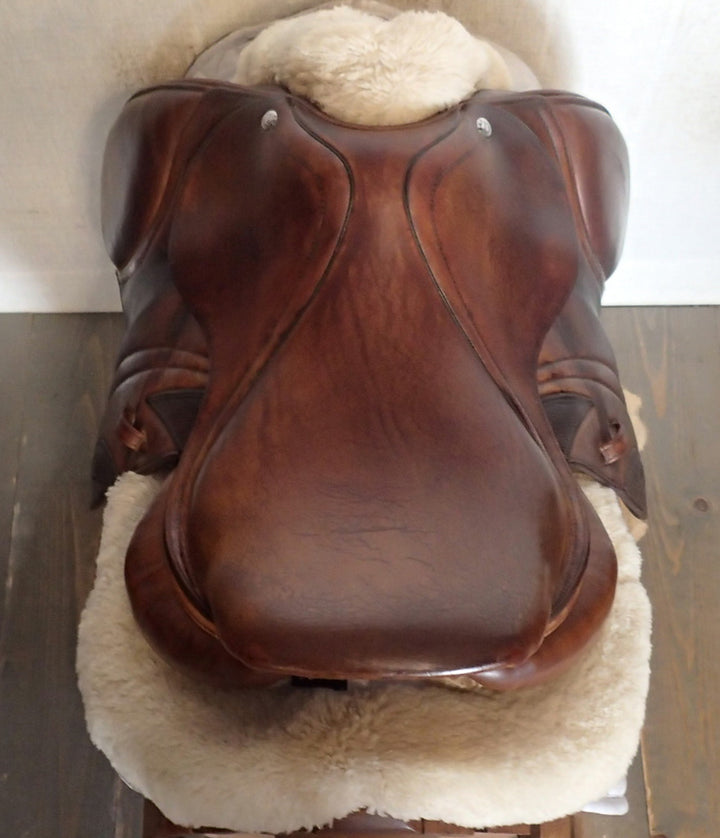 15.5" CWD Saddle - Full Buffalo - 2013 - 1L Flaps - SE19 - 4.5" dot to dot