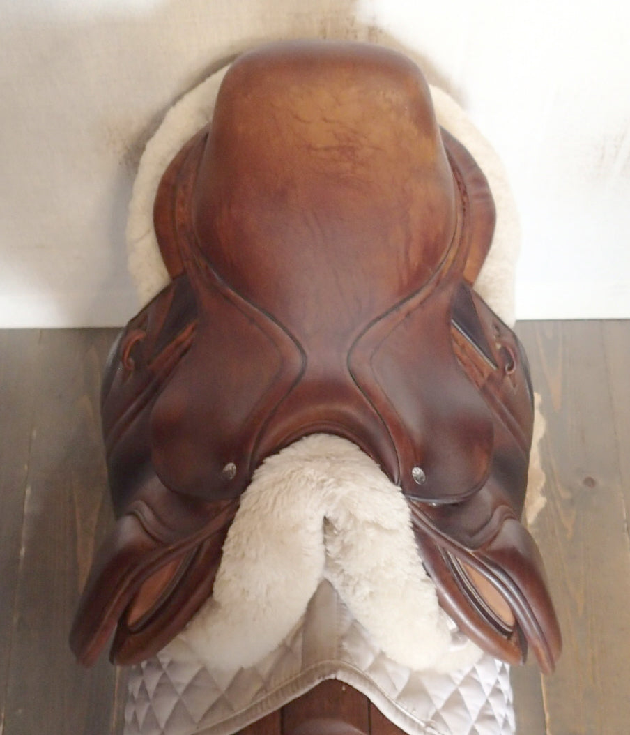 15.5" CWD Saddle - Full Buffalo - 2013 - 1L Flaps - SE19 - 4.5" dot to dot