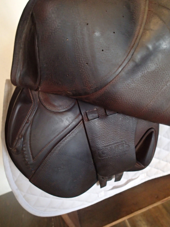 17.5" CWD Saddle - Full Buffalo - 2018 - 3C Flaps - SE03 - 4.75" dot to dot