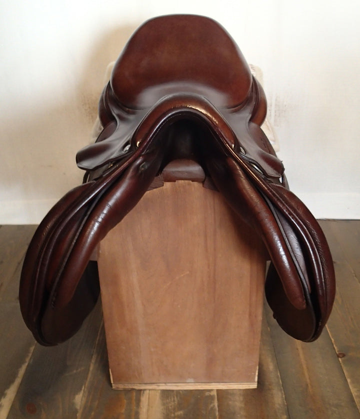 18" Antares Confort Saddle - Full Buffalo - 2014 - 3N Flaps - 4.75" dot to dot