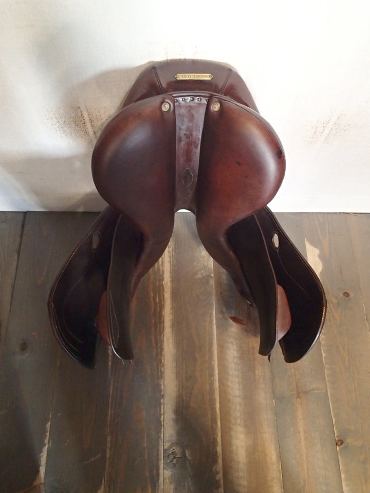 18" Antares Confort Saddle - Full Buffalo - 2014 - 3N Flaps - 4.75" dot to dot