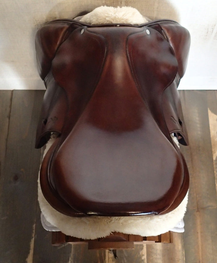 18" Antares Confort Saddle - Full Buffalo - 2014 - 3N Flaps - 4.75" dot to dot