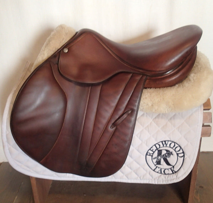 16" Butet Premium Saddle - Full Calfskin - 2016 - L Seat - 2.25L Flaps - 4.25" dot to dot