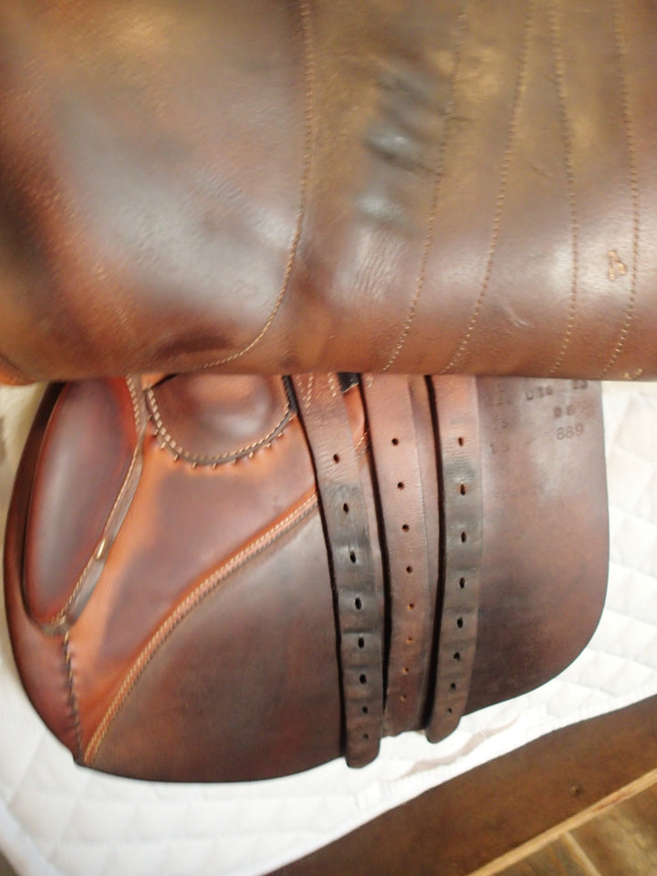 16" Butet Premium Saddle - Full Calfskin - 2016 - L Seat - 2.25L Flaps - 4.25" dot to dot