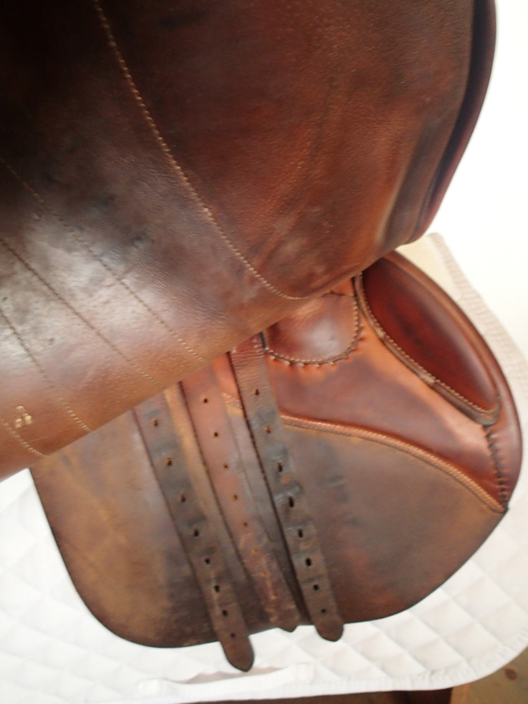 16" Butet Premium Saddle - Full Calfskin - 2016 - L Seat - 2.25L Flaps - 4.25" dot to dot