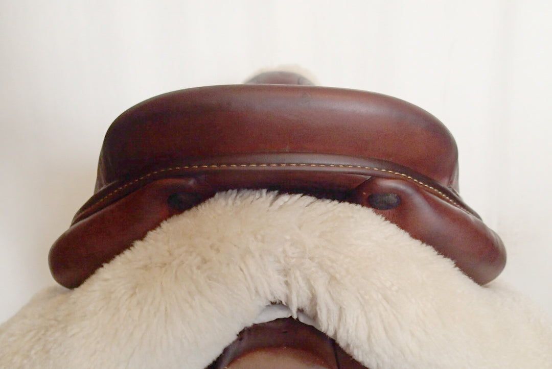 18" Renaissance Prestige Saddle - Full Calfskin - 2023 - 4.25" dot to dot