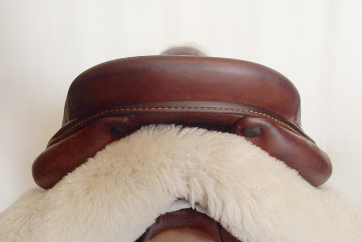 18" Renaissance Prestige Saddle - Full Calfskin - 2023 - 4.25" dot to dot