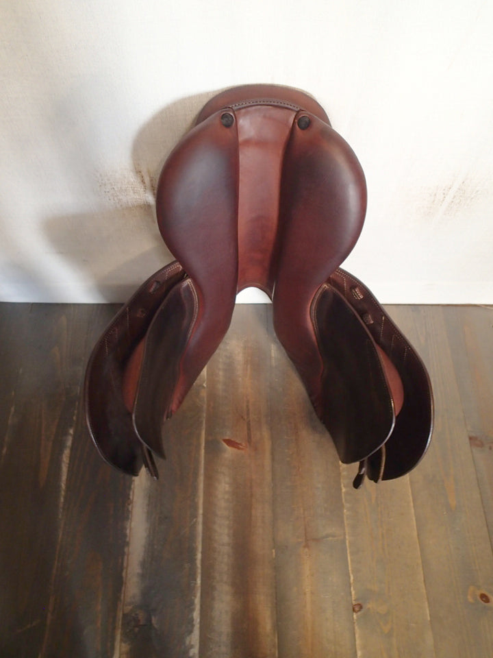 18" Renaissance Prestige Saddle - Full Calfskin - 2023 - 4.25" dot to dot