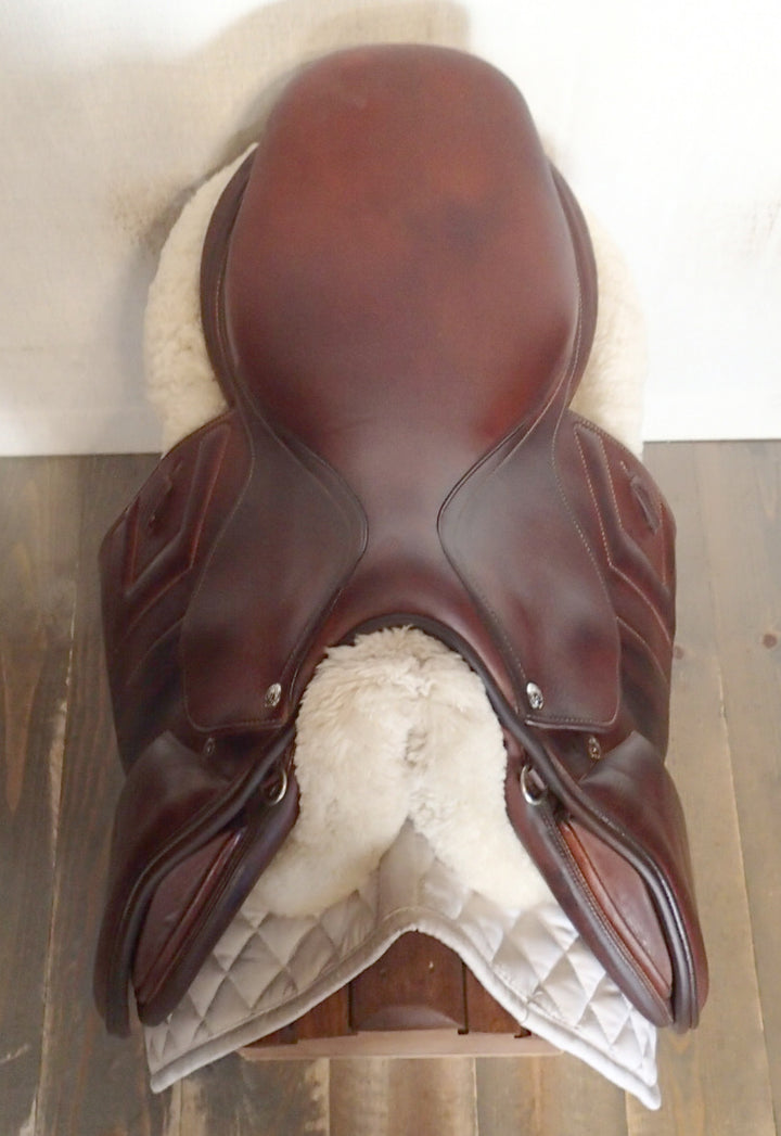 18" Renaissance Prestige Saddle - Full Calfskin - 2023 - 4.25" dot to dot