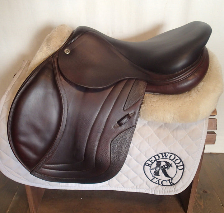 17" CWD Saddle - Full Buffalo - 2017 - 2L Flaps - SE01 - 4.25" dot to dot