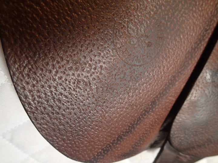 17" CWD Saddle - Full Buffalo - 2017 - 2L Flaps - SE01 - 4.25" dot to dot