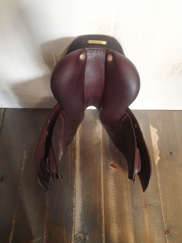 17" CWD Saddle - Full Buffalo - 2017 - 2L Flaps - SE01 - 4.25" dot to dot