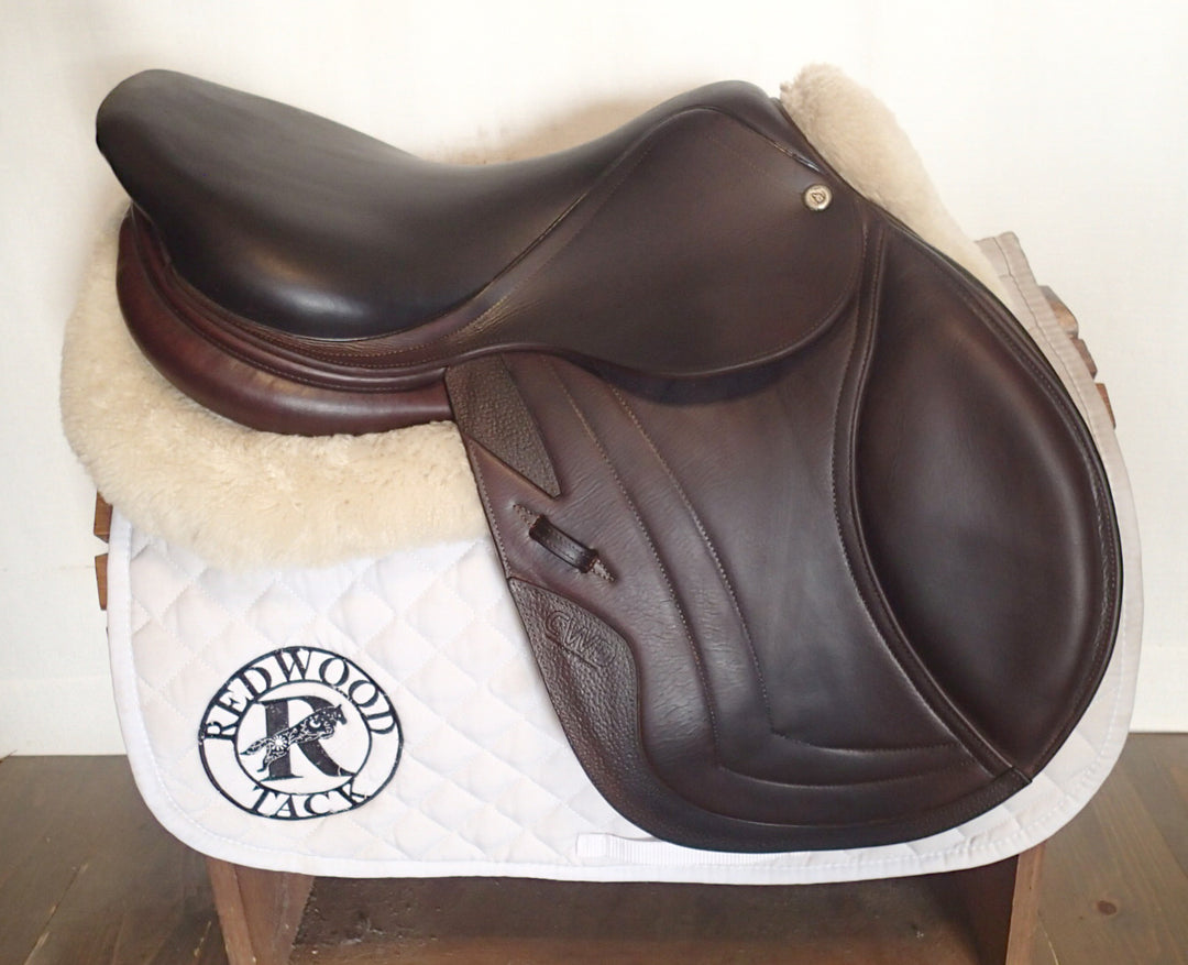17" CWD Saddle - Full Buffalo - 2017 - 2L Flaps - SE01 - 4.25" dot to dot