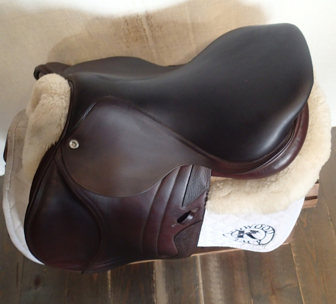 17" CWD Saddle - Full Buffalo - 2017 - 2L Flaps - SE01 - 4.25" dot to dot