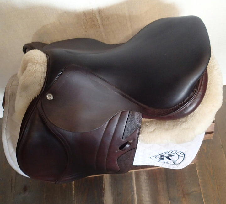 17" CWD Saddle - Full Buffalo - 2017 - 2L Flaps - SE01 - 4.25" dot to dot