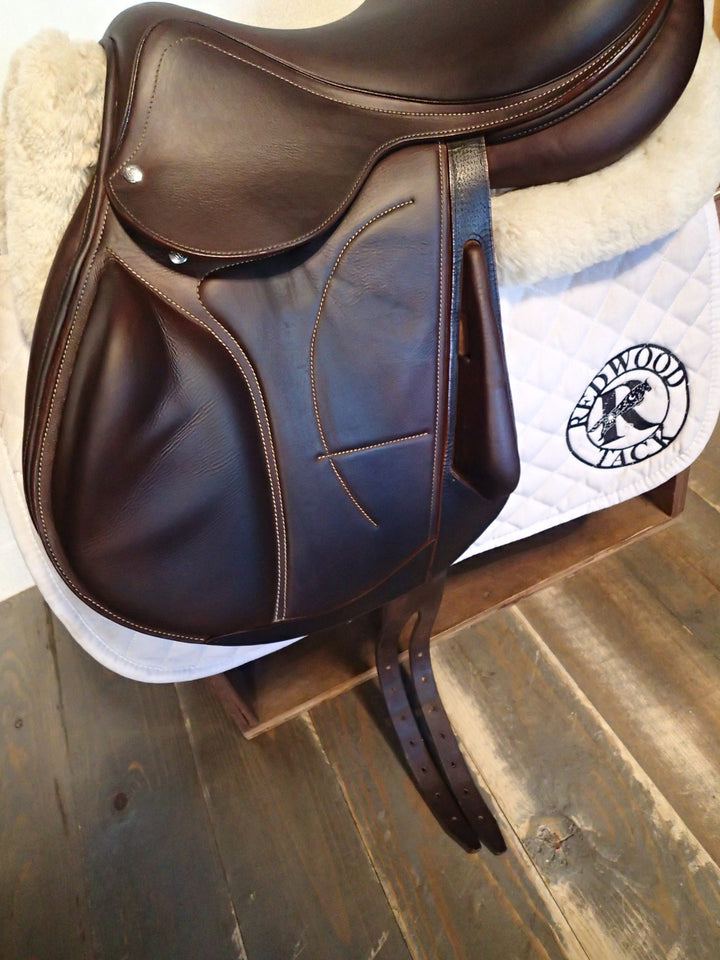 17" Arion C1 Monoflap Saddle - Full Calfskin - 2022 - 1A Flaps - 4.75" dot to dot - Pro Panels