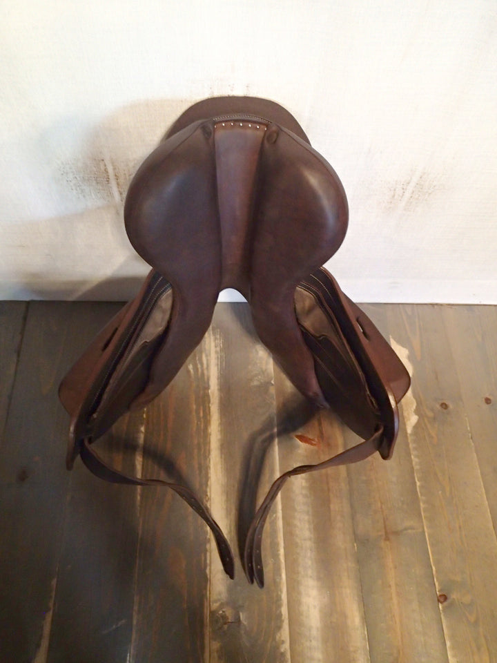 17" Arion C1 Monoflap Saddle - Full Calfskin - 2022 - 1A Flaps - 4.75" dot to dot - Pro Panels