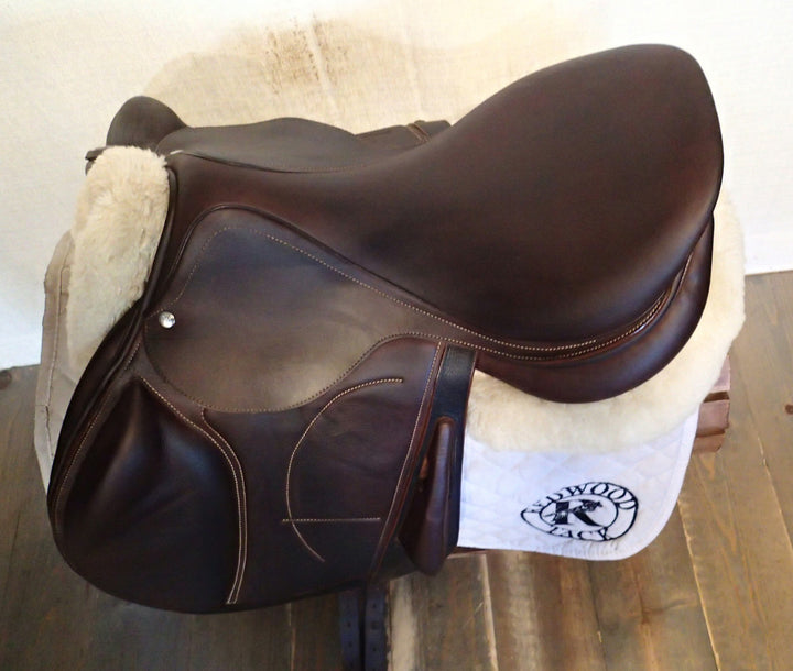 17" Arion C1 Monoflap Saddle - Full Calfskin - 2022 - 1A Flaps - 4.75" dot to dot - Pro Panels