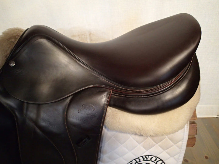 18" Devoucoux Biarritz O Saddle - Full Buffalo - 2017 - 3A Flaps - D3D - 4.5" dot to dot