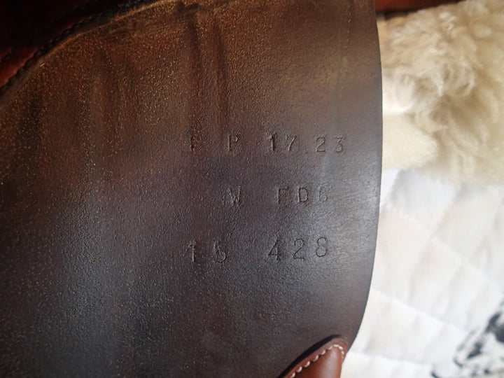 17" Butet Premium Saddle - Full Calfskin - 2015 - P Seat - 1 Flaps - 4.5" dot to dot