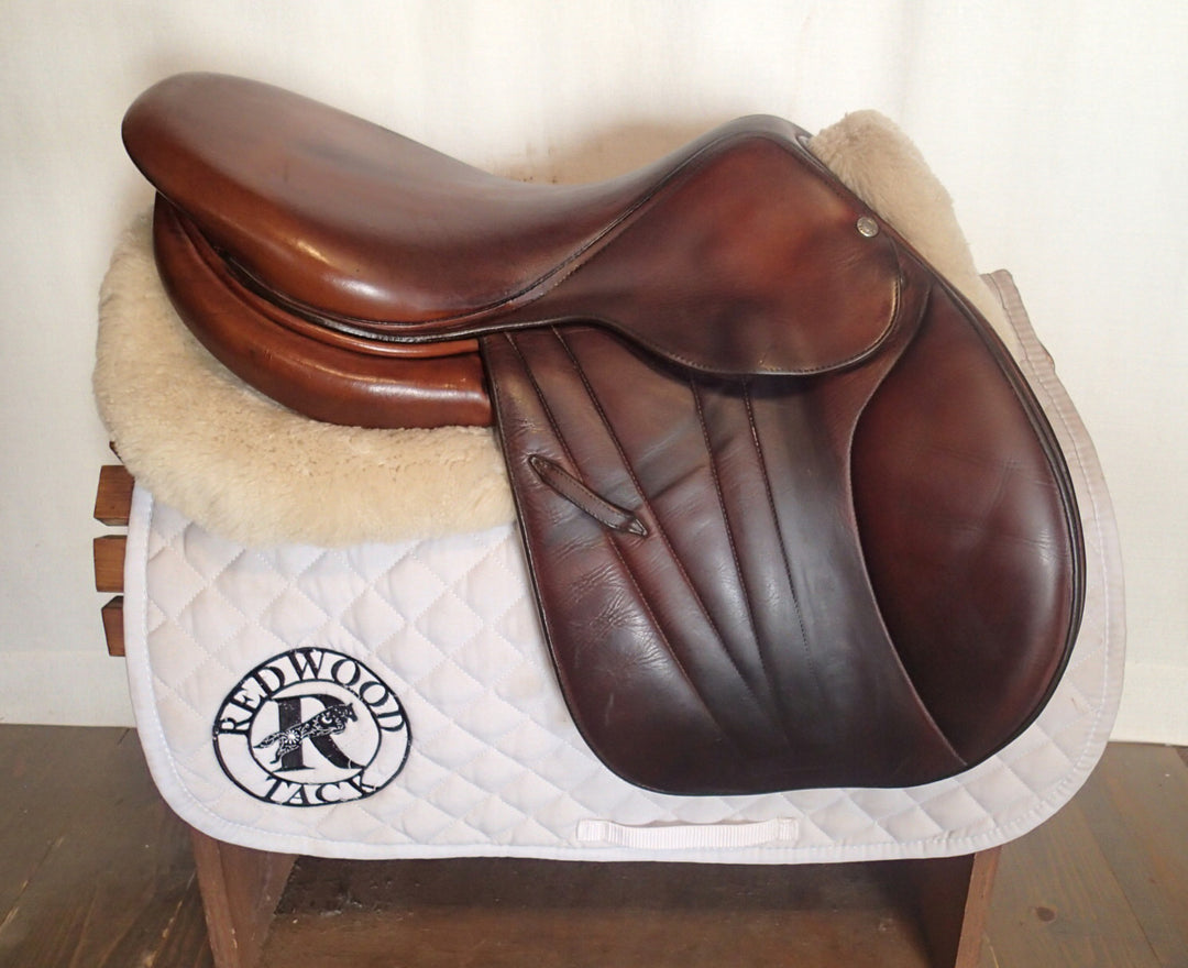 17" Butet Premium Saddle - Full Calfskin - 2015 - P Seat - 1 Flaps - 4.5" dot to dot