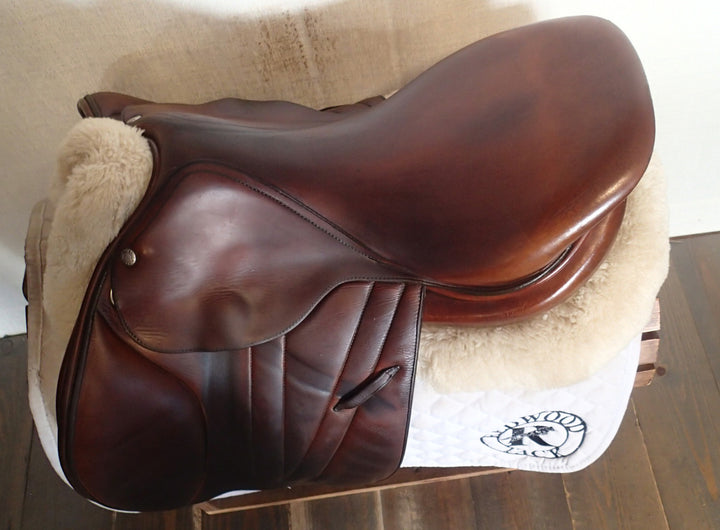 17" Butet Premium Saddle - Full Calfskin - 2015 - P Seat - 1 Flaps - 4.5" dot to dot