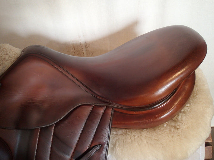 17" Butet Premium Saddle - Full Calfskin - 2015 - P Seat - 1 Flaps - 4.5" dot to dot