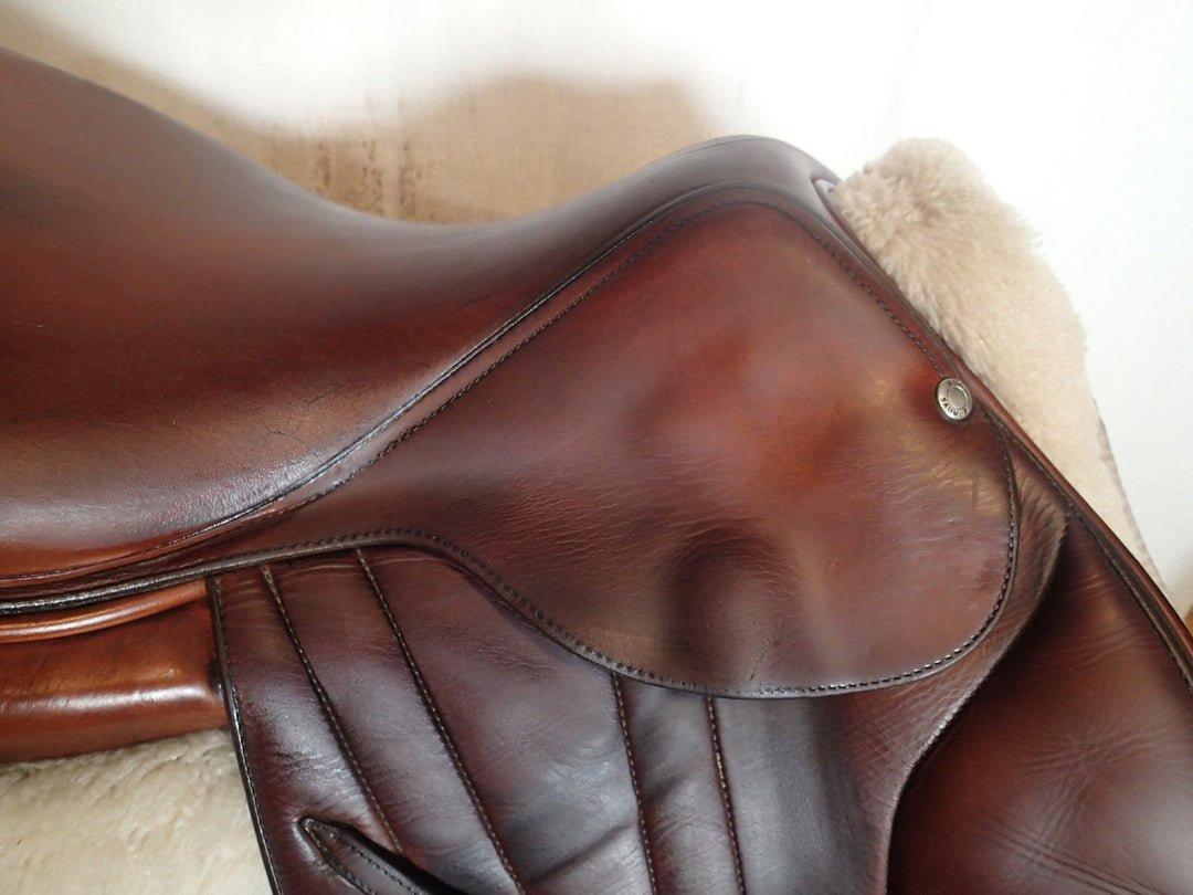 17" Butet Premium Saddle - Full Calfskin - 2015 - P Seat - 1 Flaps - 4.5" dot to dot