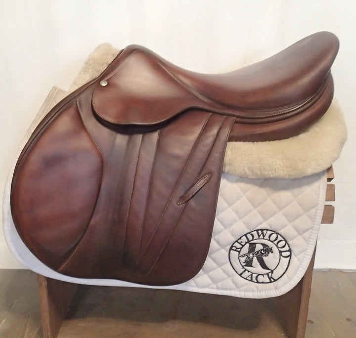 18" Butet Premium Saddle - Full Calfskin - 2008 - C Seat - 3.25 Flaps - 4.5" dot to dot