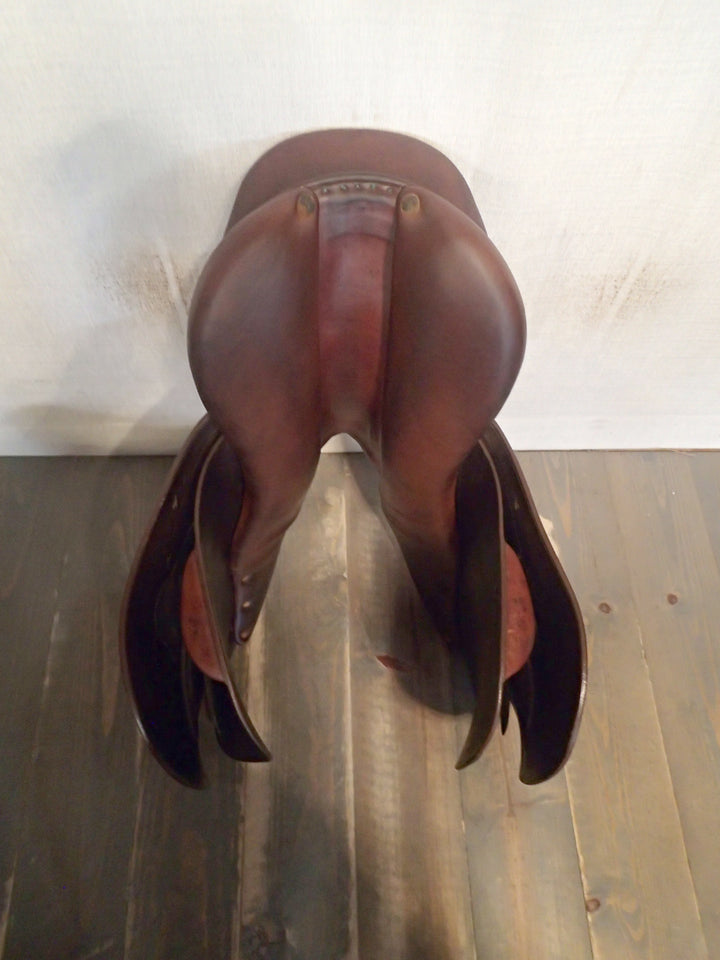 18" Butet Premium Saddle - Full Calfskin - 2008 - C Seat - 3.25 Flaps - 4.5" dot to dot