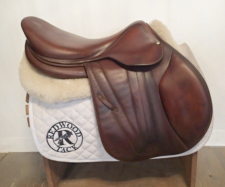 18" Butet Premium Saddle - Full Calfskin - 2008 - C Seat - 3.25 Flaps - 4.5" dot to dot