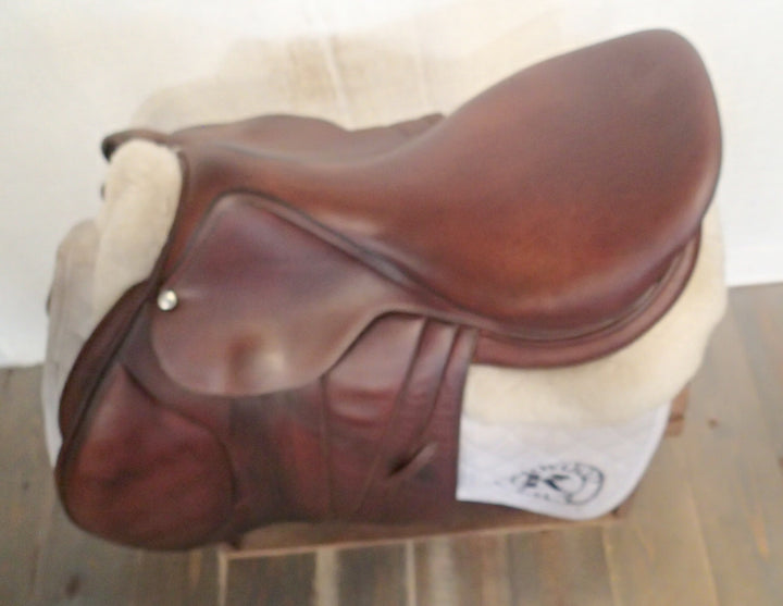 18" Butet Premium Saddle - Full Calfskin - 2008 - C Seat - 3.25 Flaps - 4.5" dot to dot