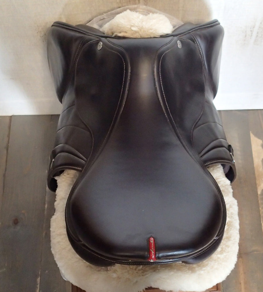 17.5" Equipe EK26 Saddle - 2023 - Full Calfskin - 4.75" dot to dot