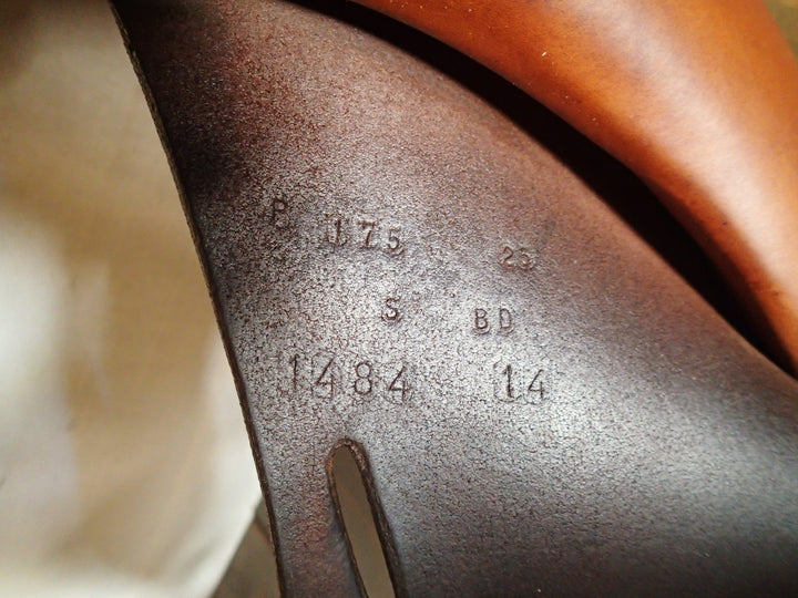 17.5" Butet Practice Saddle - 2014 - P Seat - 4.5" dot to dot