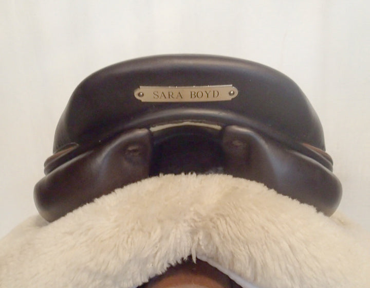 16.5" Voltaire Palm Beach Saddle - Full Buffalo - 2014 - 1 Flaps - 4.75" dot to dot - XFIN panels