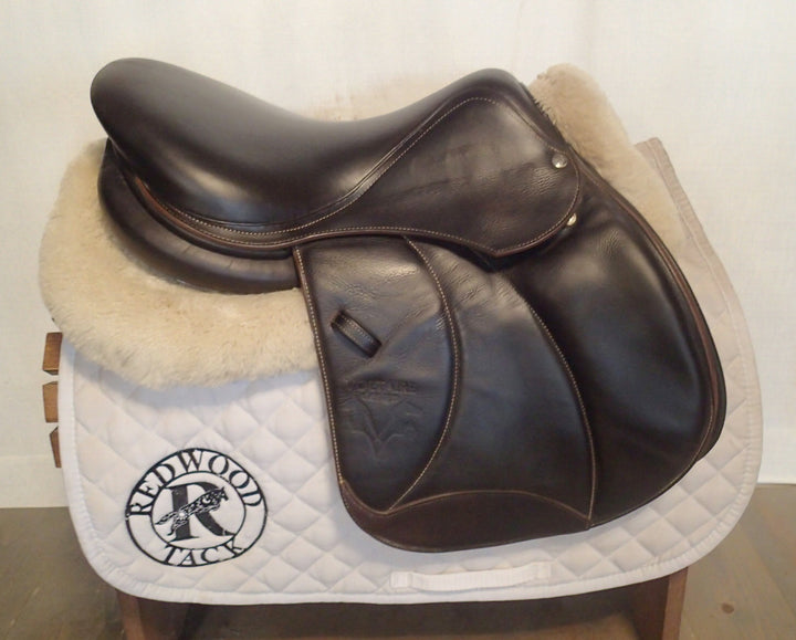 16.5" Voltaire Palm Beach Saddle - Full Buffalo - 2014 - 1 Flaps - 4.75" dot to dot - XFIN panels