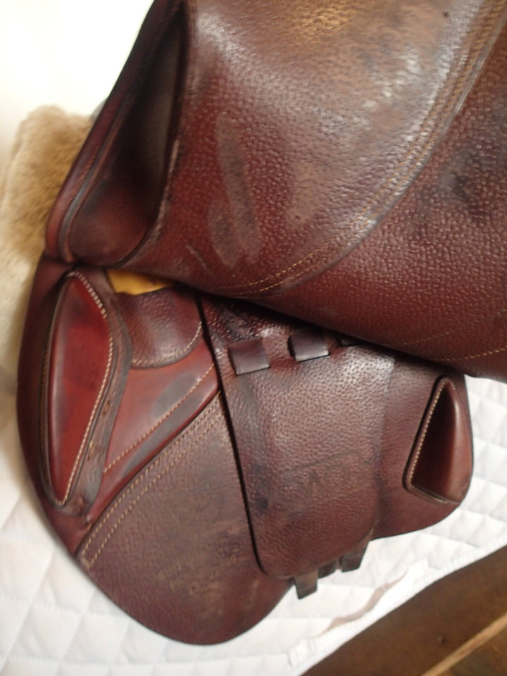 16.5" CWD Saddle - Full Buffalo - 2022 - 2L Flaps - SE03