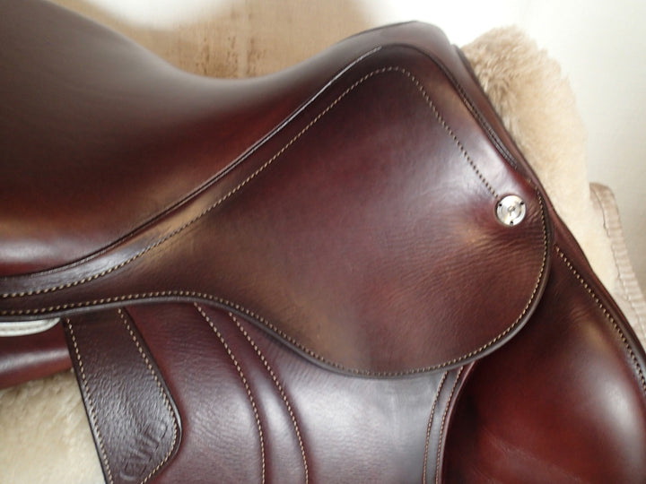 16.5" CWD Saddle - Full Buffalo - 2022 - 2L Flaps - SE03