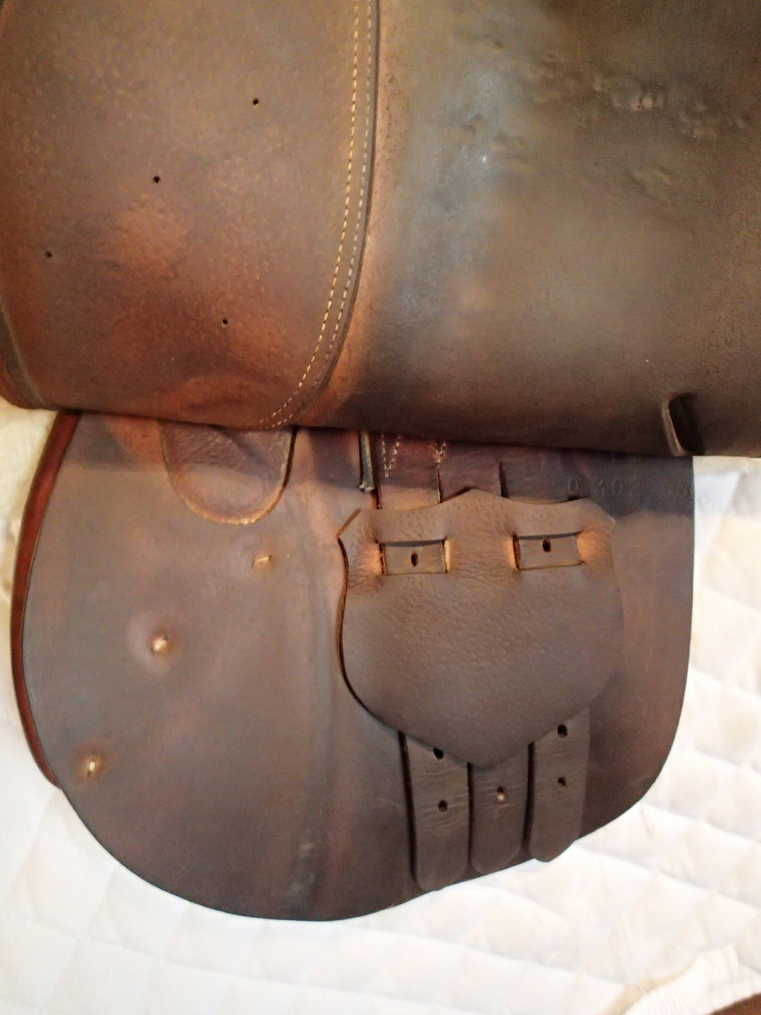 14.5" / 15" Baby Butet Saddle - 2006 - 0 Flaps - 4.5" dot to dot