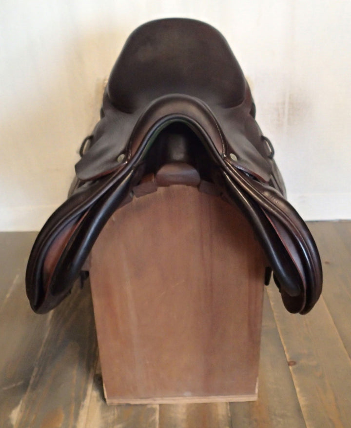 15.5" Voltaire Palm Beach Saddle - Full Buffalo - 2013 - 00A Flaps - 4.75" dot to dot - FIN Panels