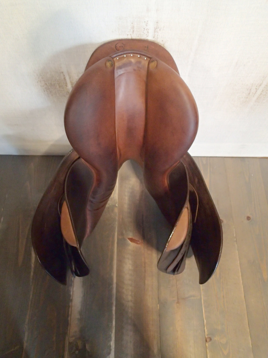 17" Butet Premium Saddle - Full Calfskin - 2015 - L Seat - 2.5 Flaps - 4.25" dot to dot