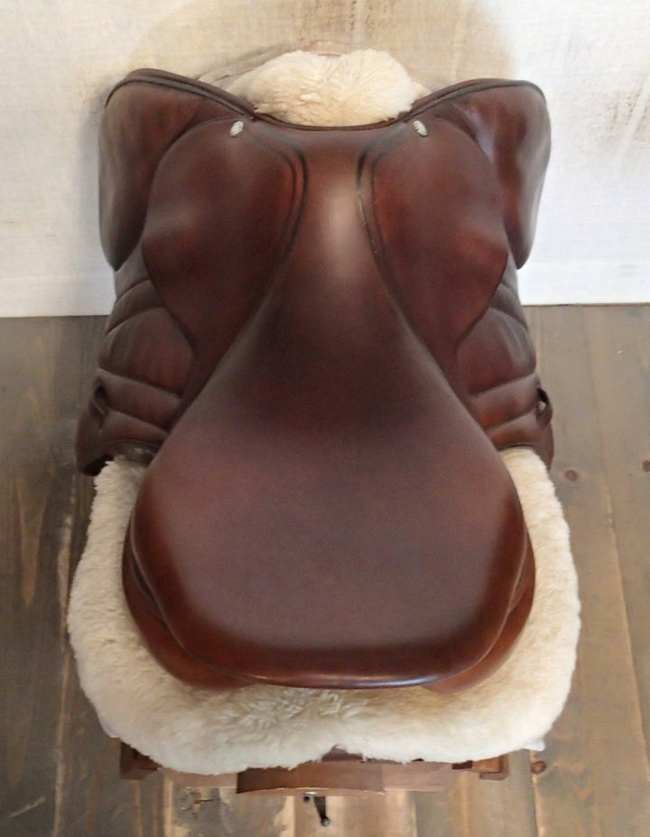 17" Butet Premium Saddle - Full Calfskin - 2015 - L Seat - 2.5 Flaps - 4.25" dot to dot
