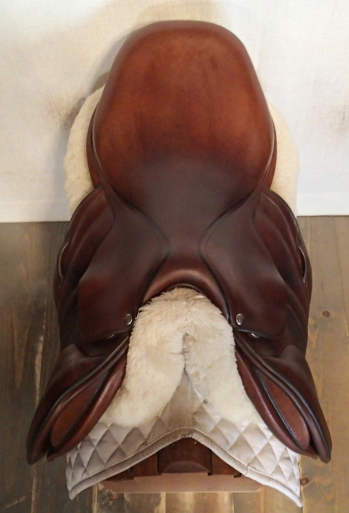 17" Butet Premium Saddle - Full Calfskin - 2015 - L Seat - 2.5 Flaps - 4.25" dot to dot