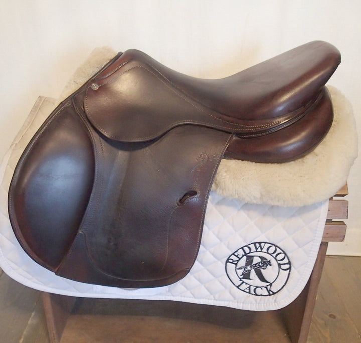17" Antares Evolution Saddle - Full Buffalo - 2020 - 2N Flaps - 4.75" dot to dot