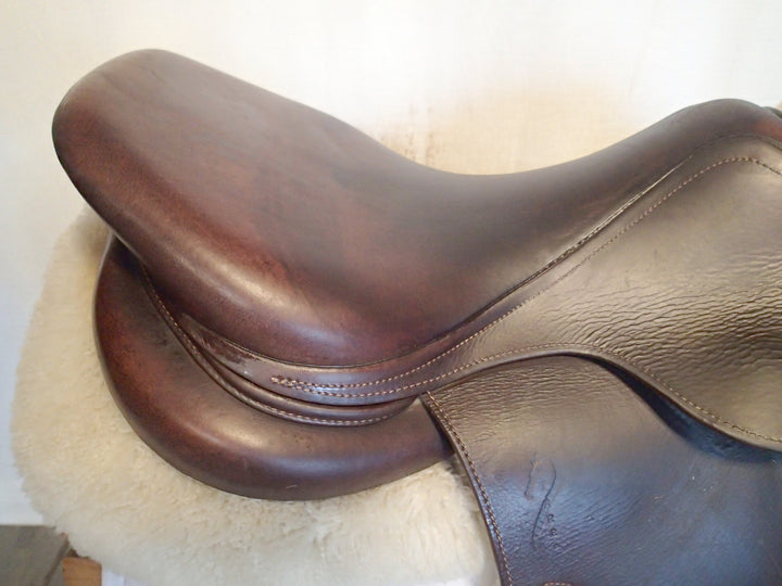 17" Antares Evolution Saddle - Full Buffalo - 2020 - 2N Flaps - 4.75" dot to dot